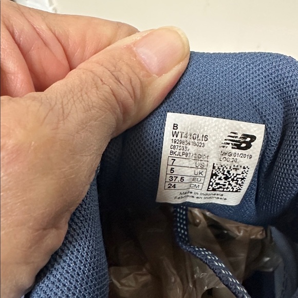 New Balance Women’s 410 V6 Trail Running Shoe Blue / Pink / Aqua Sz 7 - Picture 8 of 11